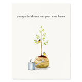 Taking Root - New Home Greeting Cards - Tree