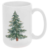 Gilded Tree Ceramic Christmas Mug - 14oz