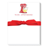 To Do After Baking Mini Notepad