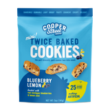 Twice-Baked Lemon Blueberry Cookies