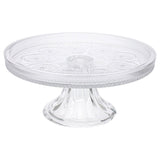 8.25" Dia Clear Codi Glass Cake Stand