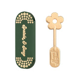 Gold Daisy Lip Care Spatula