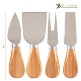 4-Piece Cheese Knife Set