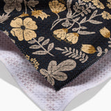 Geometry Woodland Wildflowers Tea Towel