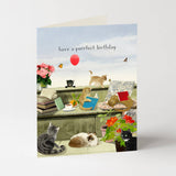 Purrfect Birthday - Birthday Greeting Cards - Cats