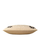 Charcoal Petal Pillow
