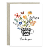 Boxed/Packaged Blank Note - Flower Tea Cup: Box of 8