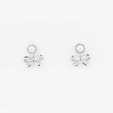 Tilly Silver Pearl Earrings