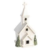 Double Trees Pressed Lace Church Sitter