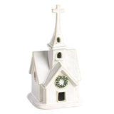Wreath Pressed Lace Church Sitter