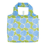 Blue Hydrangea Reusable Shopping Bag