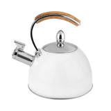 White Stovetop Tea Kettle