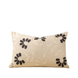 Charcoal Petal Pillow