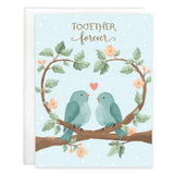 Wedding Greeting Card - Love Birds