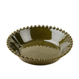 Merida Green Stoneware Soup Bowl