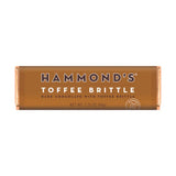Hammond's Natural Toffee Brittle Dark Chocolate Bar