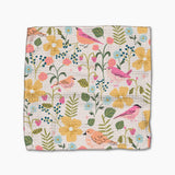 Geometry Summer Songbirds Dishcloth Set