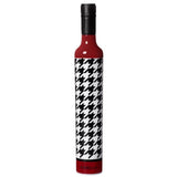 Vinrella Houndstooth Bottle Umbrella