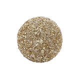 Gold Beaded Orb 4"