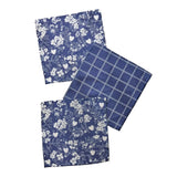 Geometry Posy Plaid Dishcloth Set