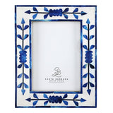 Inlaid Bone Photo Frame - 5x7