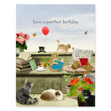 Purrfect Birthday - Birthday Greeting Cards - Cats