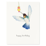 Bee Hummingbird - Birthday Greeting Cards