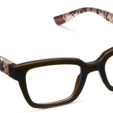 Peepers Siren (Blue Light): Mocha Tortoise/Navy / Reading / 2.25
