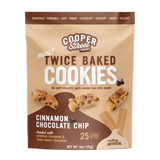 Twice-Baked Cinnamon Chocolate Chip Cookies
