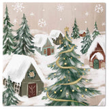 Gilded Village Ceramic Christmas Trivet