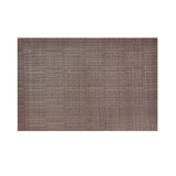 Trace Basketweave Placemat Chocolate 13x19in