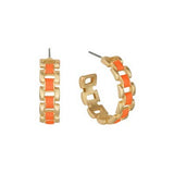 Olsen Orange Earrings