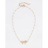 Alto Gold Bow Necklace
