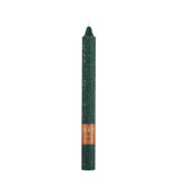 9" Root Taper Candle - Dark Green