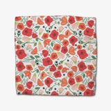 Geometry Poppy Power Dishcloth Set