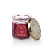 Aromatique Autumn Cherry Textured Glass Candle