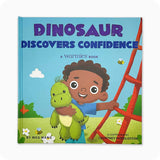 Dinosaur Discovers Confidence Warmies Book