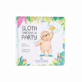 Sloth Throws A Party Warmies Book