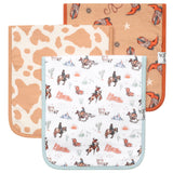 Copper Pearl 3-Pack Premium Burp Cloths - Boone
