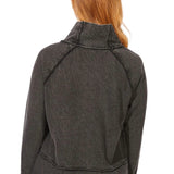 Escape by Habitat Black Mock Neck Pullover