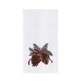 Pinecones & Bow Towel