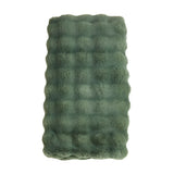 Jasper Green Faux Fur Throw 50"x60"