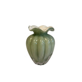Beatriz Ball Glass Vento Small Vase - Pistachio