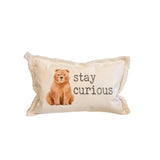 Stay Curious Pillow