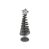 Swirl Wire Tree 8" - Silver