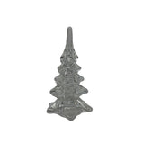 6.25" Clear Glass Christmas Tree - Large