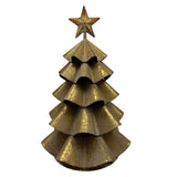 Lancaster + Vintage 12.5" Festive Frills Gold Tree