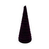 Plum Velvet Cone Tree 10" - Medium