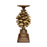 Pinecone Candle Holder - Small