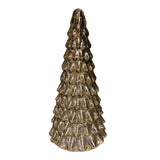 Gold Antique Glass LED Tree 12.5"